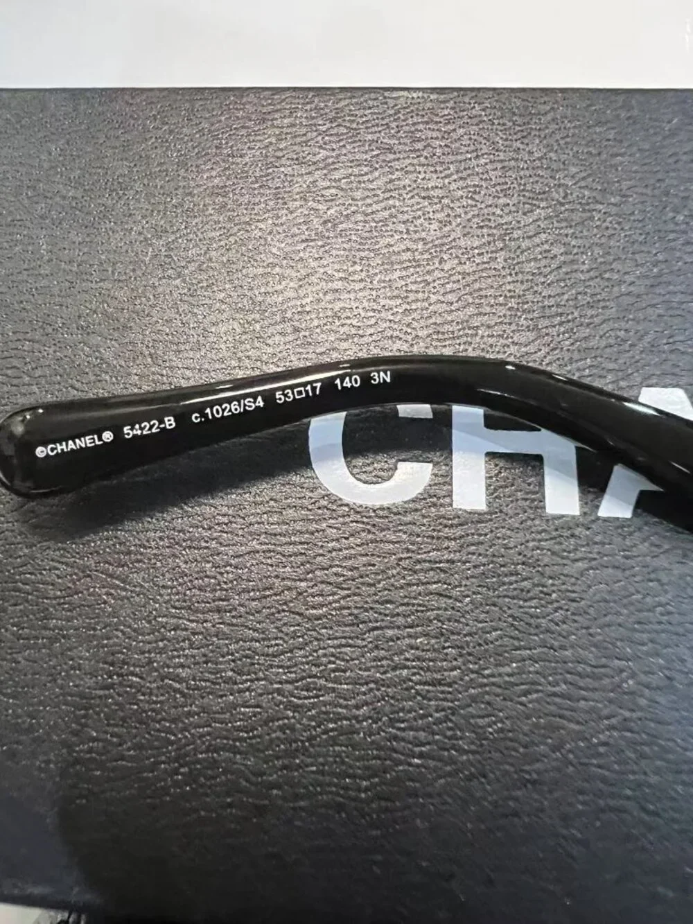CHANEL Sunglasses Women's Polarized-Black/White CC Logo New With Box - Picture 8 of 9
